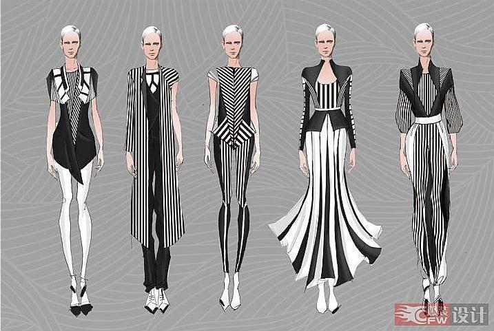 手繪-大賽作品設(shè)計-服裝設(shè)計