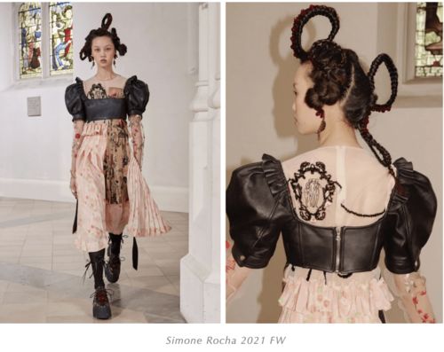 simone rocha 一個(gè)不需要長(zhǎng)得甜美就能駕馭的少女風(fēng)服飾